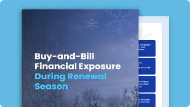 Buy-and-bill Financial Exposure During Renewal Season